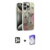 MARSİLYAN™- iPhone 16 Pro Max Kılıf Zirve Modern Prime - Siyah Bilvis 5in1 3D Magic Cam Ekran Koruyucu + PVD Metal Kamera Lens - GS