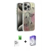 MARSİLYAN™- iPhone 16 Pro Max Kılıf Zirve Modern Prime - Siyah Bilvis 5in1 3D Magic Cam Ekran Koruyucu + Raze Metal Kamera Lens - BZ
