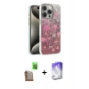 MARSİLYAN™- iPhone 16 Pro Max Kılıf Zirve Modern Prime - Siyah Bilvis 5in1 3D Magic Cam Ekran Koruyucu + Raze Metal Kamera Lens - CLTM