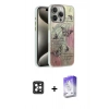 MARSİLYAN™- iPhone 16 Pro Max Kılıf Zirve Modern Prime - Siyah Bilvis 5in1 3D Magic Cam Ekran Koruyucu + PVD Metal Kamera Lens - SH