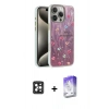 MARSİLYAN™- iPhone 16 Pro Max Kılıf Zirve Modern Prime - Siyah Bilvis 5in1 3D Magic Cam Ekran Koruyucu + PVD Metal Kamera Lens - SH