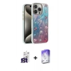 MARSİLYAN™- iPhone 16 Pro Max Kılıf Zirve Modern Prime - Siyah Bilvis 5in1 3D Magic Cam Ekran Koruyucu + Bilvis Titan Kamera Lens - TMGI
