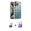 MARSİLYAN™- iPhone 16 Pro Max Kılıf Zirve Modern Prime - Siyah Bilvis 5in1 5D Magic Hayalet Cam Ekran Koruyucu + Bilvis Titan Kamera Lens - TMGI