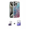 MARSİLYAN™- iPhone 16 Pro Max Kılıf Zirve Modern Prime - Siyah Bilvis 5in1 5D Magic Hayalet Cam Ekran Koruyucu + Bilvis Titan Kamera Lens - TMGI