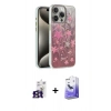MARSİLYAN™- iPhone 16 Pro Max Kılıf Zirve Modern Prime - Siyah Bilvis 5in1 5D Magic Hayalet Cam Ekran Koruyucu + Bilvis Titan Kamera Lens - TMGI