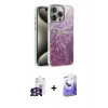 MARSİLYAN™- iPhone 16 Pro Max Kılıf Zirve Modern Prime - Siyah Bilvis 5in1 5D Magic Hayalet Cam Ekran Koruyucu + Gümüş Bilvis Titan Kamera Lens