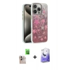 MARSİLYAN™- iPhone 16 Pro Max Kılıf Zirve Modern Prime - Siyah Bilvis 5in1 5D Magic Hayalet Cam Ekran Koruyucu + Raze Metal Kamera Lens - NLGY