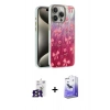 MARSİLYAN™- iPhone 16 Pro Max Kılıf Zirve Modern Prime - Siyah Bilvis 5in1 5D Magic Hayalet Cam Ekran Koruyucu + Bilvis Titan Kamera Lens - TMGI