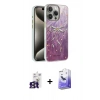 MARSİLYAN™- iPhone 16 Pro Max Kılıf Zirve Modern Prime - Siyah Bilvis 5in1 5D Magic Hayalet Cam Ekran Koruyucu + Bilvis Titan Kamera Lens - TMGI