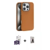 MARSİLYAN™- iPhone 16 Pro Max Kılıf Zirve Modern Prime - Siyah Bilvis Hayalet Cam Ekran Koruyucu + Bilvis Titan Kamera Lens - GS