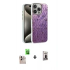 MARSİLYAN™- iPhone 16 Pro Max Kılıf Zirve Modern Prime - Siyah Bilvis Hayalet Cam Ekran Koruyucu + Raze Metal Kamera Lens - NLGY