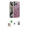 MARSİLYAN™- iPhone 16 Pro Max Kılıf Zirve Modern Prime - Siyah Bilvis Hayalet Cam Ekran Koruyucu + Raze Metal Kamera Lens - NLGY