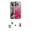 MARSİLYAN™- iPhone 16 Pro Max Kılıf Zirve Modern Prime - Siyah Bilvis Hayalet Cam Ekran Koruyucu + Raze Metal Kamera Lens - NLGY