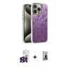 MARSİLYAN™- iPhone 16 Pro Max Kılıf Zirve Modern Prime - Siyah Bilvis Hayalet Cam Ekran Koruyucu + Bilvis Titan Kamera Lens - SH