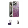 MARSİLYAN™- iPhone 16 Pro Max Kılıf Zirve Modern Prime - Siyah Bilvis Hayalet Cam Ekran Koruyucu + Bilvis Titan Kamera Lens - SH