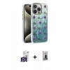 MARSİLYAN™- iPhone 16 Pro Max Kılıf Zirve Modern Prime - Siyah Bilvis Hayalet Cam Ekran Koruyucu + Bilvis Titan Kamera Lens - TMGI