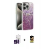 MARSİLYAN™- iPhone 16 Pro Max Kılıf Zirve Modern Prime - Siyah Buffer Cam Ekran Koruyucu + Bilvis Titan Kamera Lens - SH