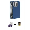 MARSİLYAN™- iPhone 16 Pro Max Kılıf Zirve Modern Prime - Siyah Buffer Cam Ekran Koruyucu + Bilvis Titan Kamera Lens - SH
