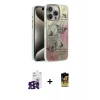 MARSİLYAN™- iPhone 16 Pro Max Kılıf Zirve Modern Prime - Siyah Buffer Cam Ekran Koruyucu + Bilvis Titan Kamera Lens - SH