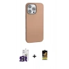 MARSİLYAN™- iPhone 16 Pro Max Kılıf Zirve Modern Prime - Siyah Buffer Cam Ekran Koruyucu + Bilvis Titan Kamera Lens - SH