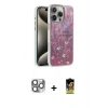 MARSİLYAN™- iPhone 16 Pro Max Kılıf Zirve Modern Prime - Siyah Buffer Cam Ekran Koruyucu + Pers Alüminyum Kamera Lens - GI