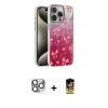 MARSİLYAN™- iPhone 16 Pro Max Kılıf Zirve Modern Prime - Siyah Buffer Cam Ekran Koruyucu + Pers Alüminyum Kamera Lens - GI
