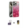 MARSİLYAN™- iPhone 16 Pro Max Kılıf Zirve Modern Prime - Siyah Buffer Cam Ekran Koruyucu + Bilvis Titan Kamera Lens - GS
