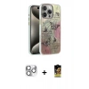 MARSİLYAN™- iPhone 16 Pro Max Kılıf Zirve Modern Prime - Siyah Buffer Cam Ekran Koruyucu + Pers Alüminyum Kamera Lens - GS