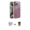 MARSİLYAN™- iPhone 16 Pro Max Kılıf Zirve Modern Prime - Siyah Buffer Cam Ekran Koruyucu + Pers Alüminyum Kamera Lens - GS