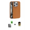 MARSİLYAN™- iPhone 16 Pro Max Kılıf Zirve Modern Prime - Siyah Buffer Cam Ekran Koruyucu + Raze Metal Kamera Lens - SH