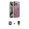 MARSİLYAN™- iPhone 16 Pro Max Kılıf Zirve Modern Prime - Siyah Buffer Cam Ekran Koruyucu + PVD Metal Kamera Lens - SH