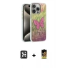 MARSİLYAN™- iPhone 16 Pro Max Kılıf Zirve Modern Prime - Siyah Buffer Cam Ekran Koruyucu + PVD Metal Kamera Lens - SH