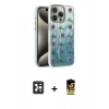 MARSİLYAN™- iPhone 16 Pro Max Kılıf Zirve Modern Prime - Siyah Buffer Cam Ekran Koruyucu + PVD Metal Kamera Lens - SH