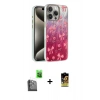 MARSİLYAN™- iPhone 16 Pro Max Kılıf Zirve Modern Prime - Siyah Buffer Cam Ekran Koruyucu + Siyah Raze Metal Kamera Lens