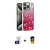 MARSİLYAN™- iPhone 16 Pro Max Kılıf Zirve Modern Prime - Siyah Buffer Cam Ekran Koruyucu + Bilvis Titan Kamera Lens - TMGI