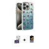 MARSİLYAN™- iPhone 16 Pro Max Kılıf Zirve Modern Prime - Siyah Buffer Hayalet Cam Ekran Koruyucu + Bilvis Titan Kamera Lens - TMGI