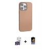 MARSİLYAN™- iPhone 16 Pro Max Kılıf Zirve Modern Prime - Siyah Buffer Hayalet Cam Ekran Koruyucu + Bilvis Titan Kamera Lens - TMGI