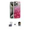 MARSİLYAN™- iPhone 16 Pro Max Kılıf Zirve Modern Prime - Siyah Buffer Hayalet Cam Ekran Koruyucu + Bilvis Titan Kamera Lens - TMGI