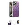 MARSİLYAN™- iPhone 16 Pro Max Kılıf Zirve Modern Prime - Siyah Buffer Hayalet Cam Ekran Koruyucu + Bilvis Titan Kamera Lens - TMGI