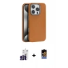 MARSİLYAN™- iPhone 16 Pro Max Kılıf Zirve Modern Prime - Siyah Buffer Hayalet Cam Ekran Koruyucu + Bilvis Titan Kamera Lens - TMGI