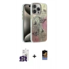 MARSİLYAN™- iPhone 16 Pro Max Kılıf Zirve Modern Prime - Siyah Buffer Hayalet Cam Ekran Koruyucu + Bilvis Titan Kamera Lens - GS