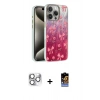 MARSİLYAN™- iPhone 16 Pro Max Kılıf Zirve Modern Prime - Siyah Buffer Hayalet Cam Ekran Koruyucu + Pers Alüminyum Kamera Lens - GS