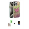 MARSİLYAN™- iPhone 16 Pro Max Kılıf Zirve Modern Prime - Siyah Buffer Hayalet Cam Ekran Koruyucu + Raze Metal Kamera Lens - NLGY