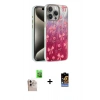MARSİLYAN™- iPhone 16 Pro Max Kılıf Zirve Modern Prime - Siyah Buffer Hayalet Cam Ekran Koruyucu + Raze Metal Kamera Lens - NLGY