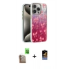 MARSİLYAN™- iPhone 16 Pro Max Kılıf Zirve Modern Prime - Siyah Buffer Hayalet Cam Ekran Koruyucu + Raze Metal Kamera Lens - CLTM