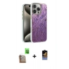 MARSİLYAN™- iPhone 16 Pro Max Kılıf Zirve Modern Prime - Siyah Buffer Hayalet Cam Ekran Koruyucu + Raze Metal Kamera Lens - CLTM