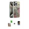 MARSİLYAN™- iPhone 16 Pro Max Kılıf Zirve Modern Prime - Siyah Buffer Hayalet Cam Ekran Koruyucu + Raze Metal Kamera Lens - CLTM