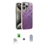 MARSİLYAN™- iPhone 16 Pro Max Kılıf Zirve Modern Prime - Siyah Joko Magic 5D Cam + Raze Metal Kamera Lens - BZ