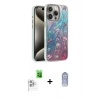MARSİLYAN™- iPhone 16 Pro Max Kılıf Zirve Modern Prime - Siyah Joko Magic 5D Cam + Raze Metal Kamera Lens - BZ