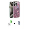 MARSİLYAN™- iPhone 16 Pro Max Kılıf Zirve Modern Prime - Siyah Joko Magic 5D Cam + Raze Metal Kamera Lens - BZ